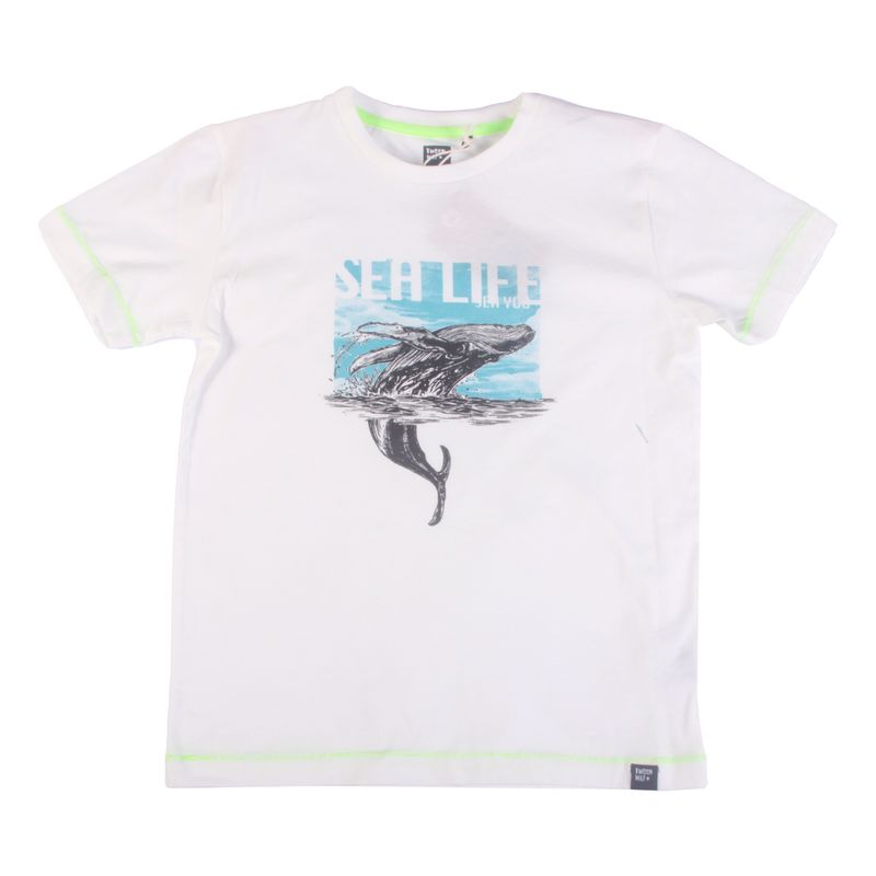 PILLIN - Polera Niño Blanco Pillin PILLIN