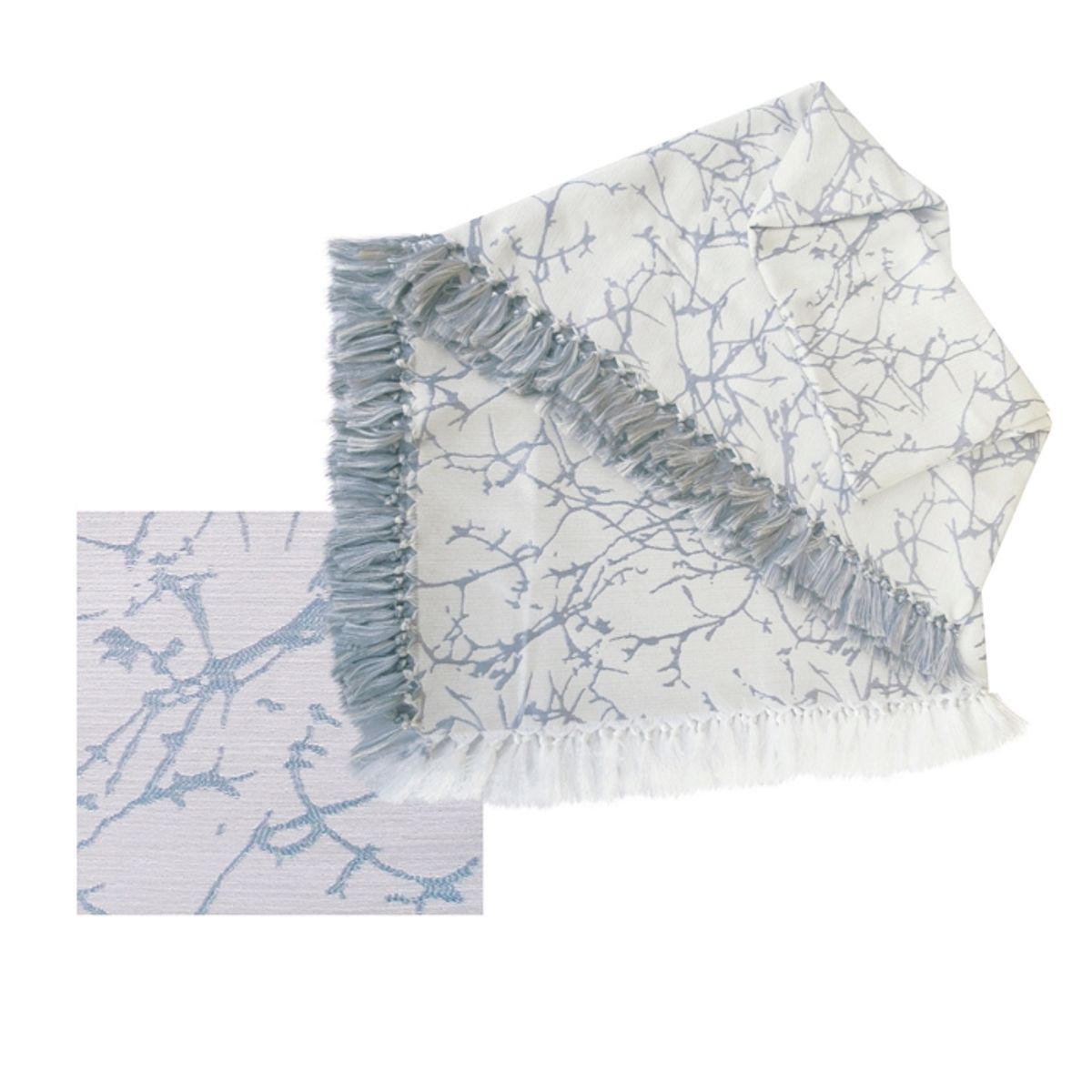 MSA MUEBLES SANTA ANA - MANTEL RAICES 240x135 GRIS