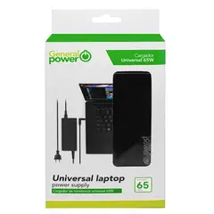 GENERAL POWER - Cargador Universal Notebook 65W