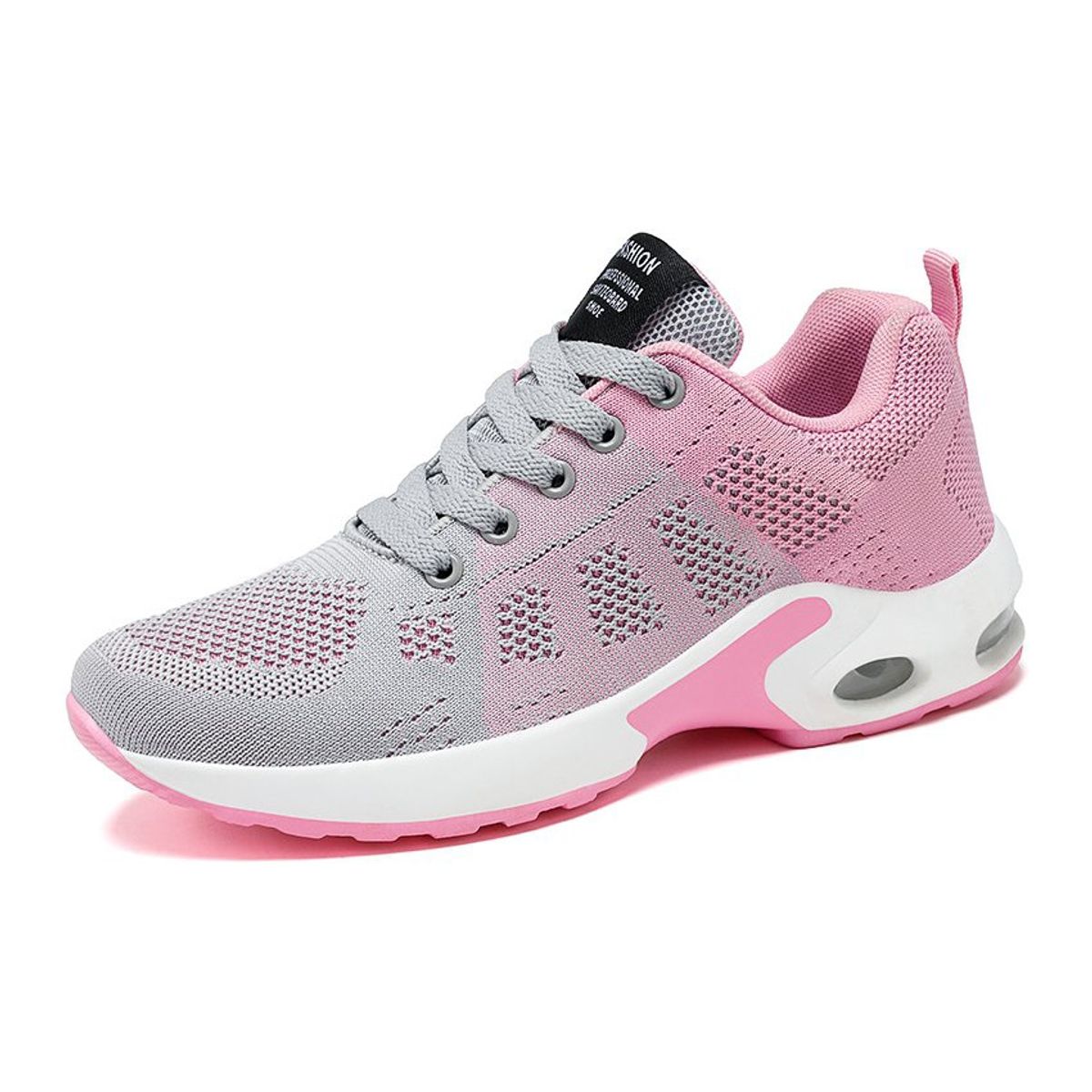GENERICO - Zapatillas casuales antideslizante mujer zapatos -gris