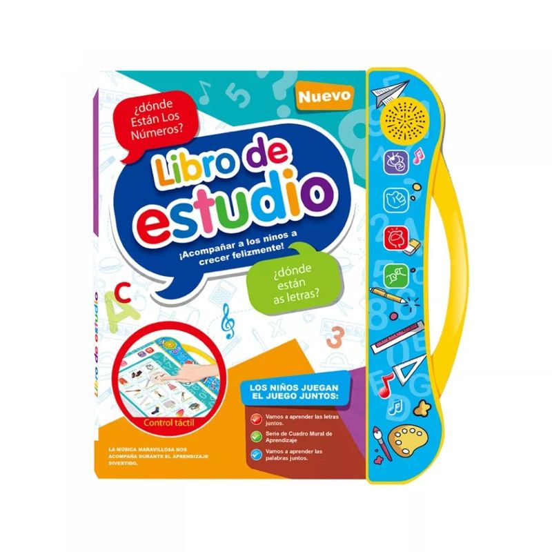 SPACEZAT - Libro Aprendizaje Didáctico Interactivo para Niños