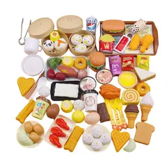 SPACEZAT - Set de Comida Desayuno Juguete Didáctico 88 pzas