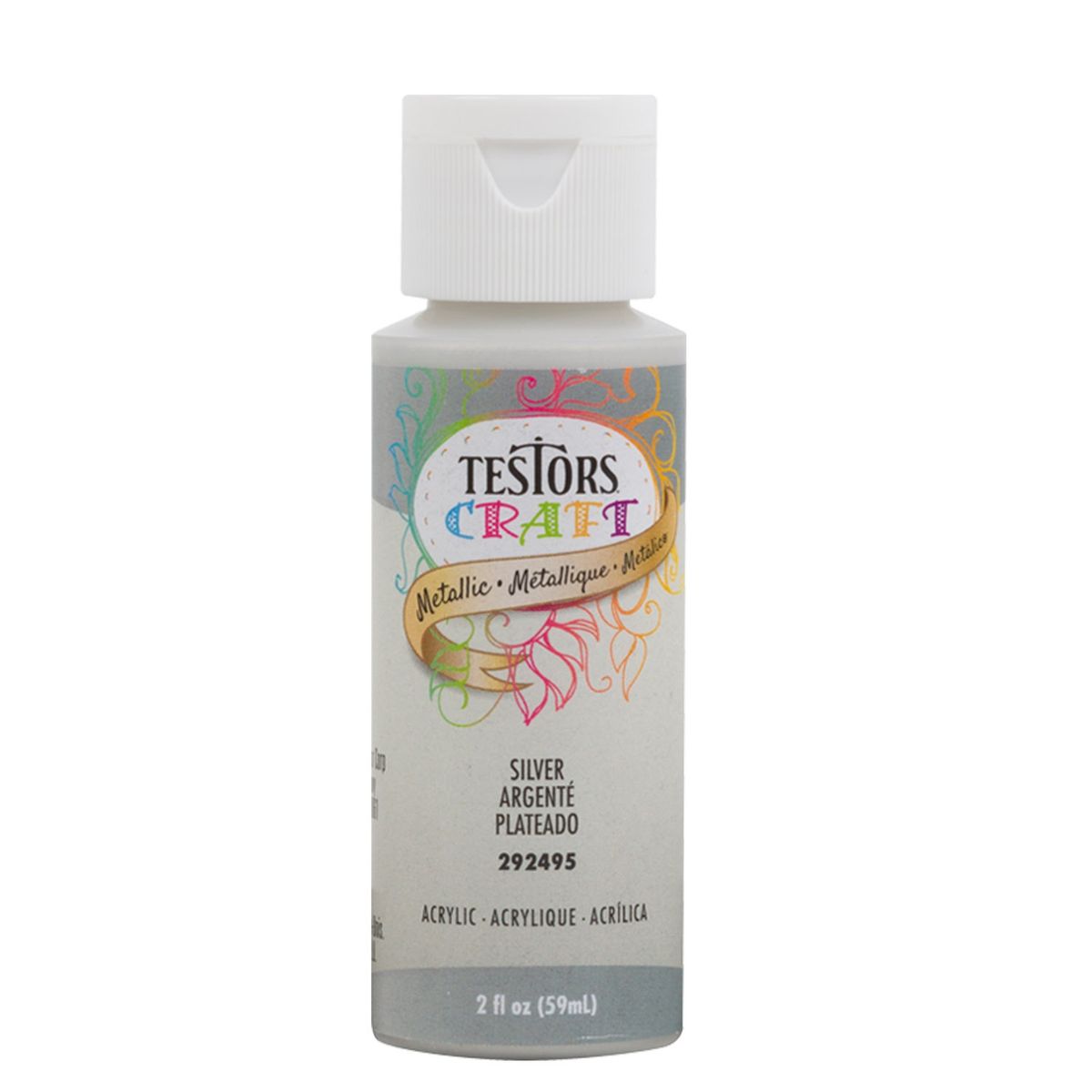 RUST OLEUM - Acrílico Plateado Metálico