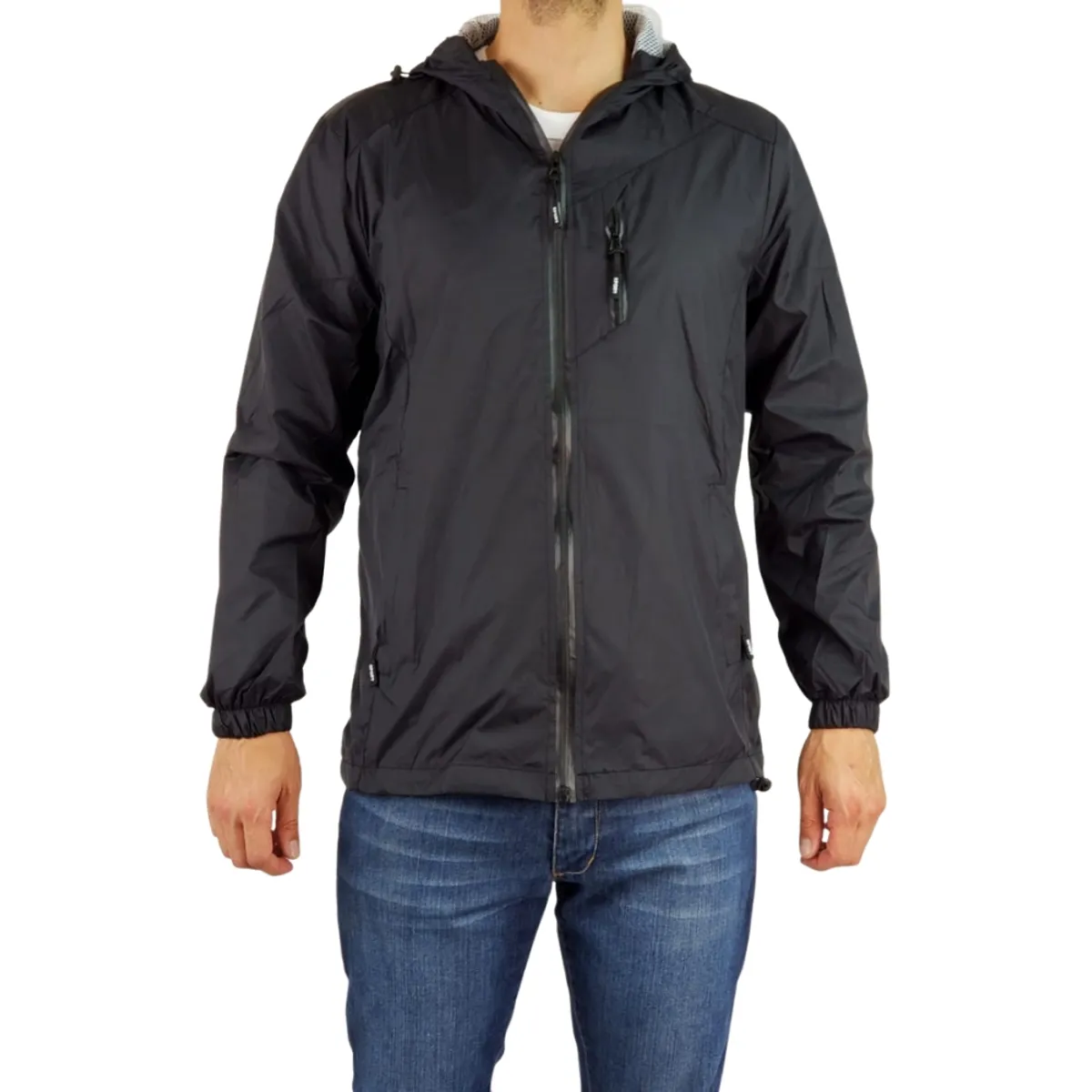LOOK SHOP - Chaqueta Corta Viento Impermeable Parka Liviana 283