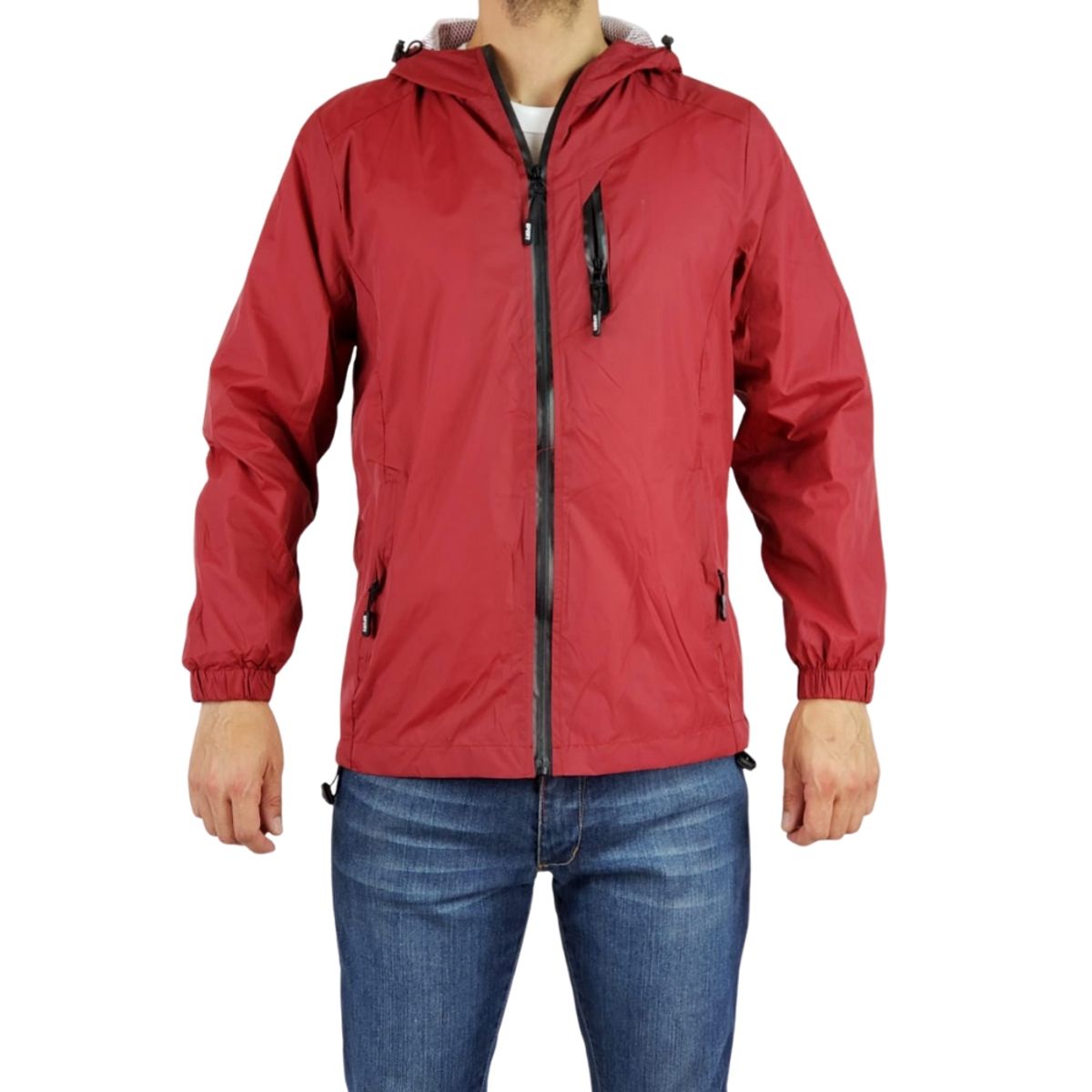 LOOK SHOP - Chaqueta Corta Viento Impermeable Parka Liviana 283