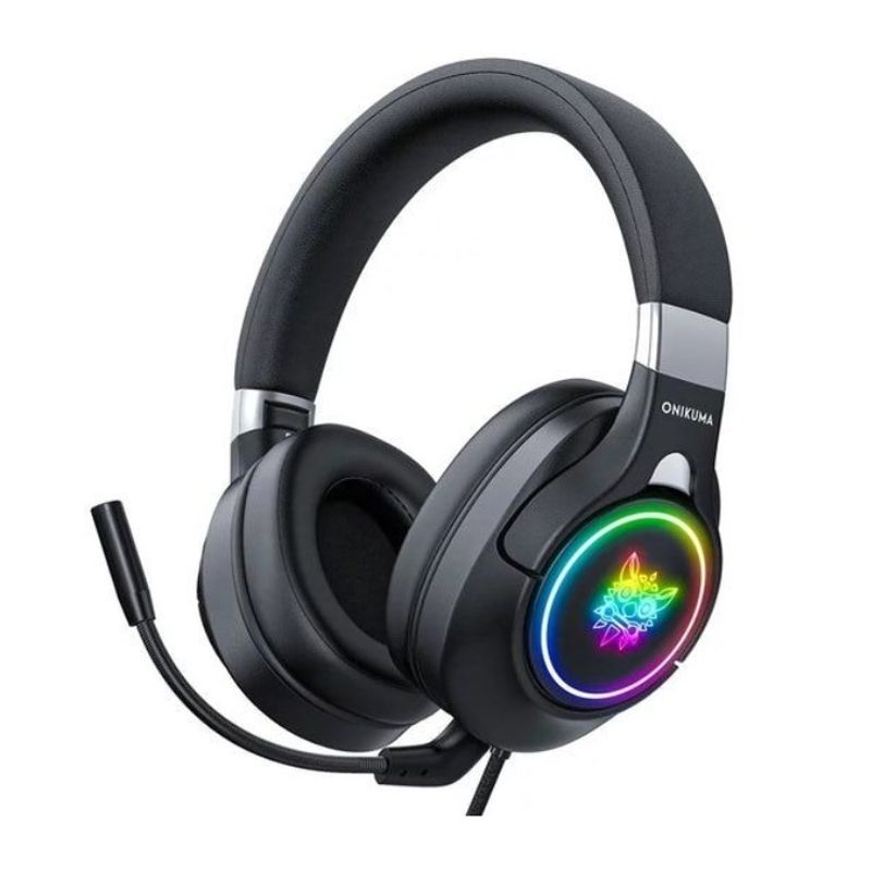 ONIKUMA - Audífonos Gamer RGB Onikuma K15 3.5 Black
