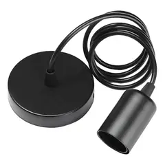 GENERICO - Lampara Colgante Rustica Soquete Vintage Soquete E27 Retro