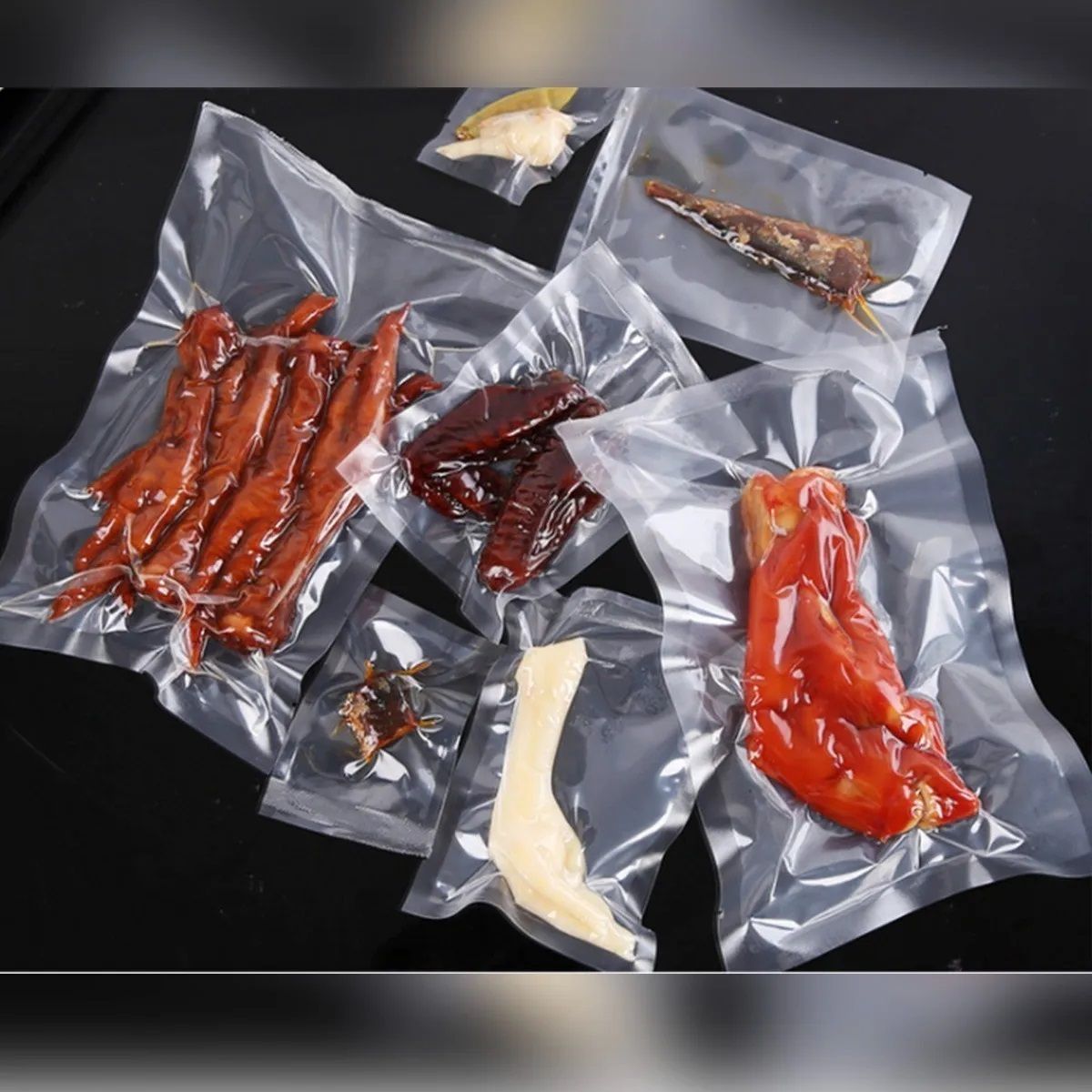 GENERICO - Bolsas Para Sellar Al Vacio Bolsa Sellado Vacio 25x17cm Pack 100 Und