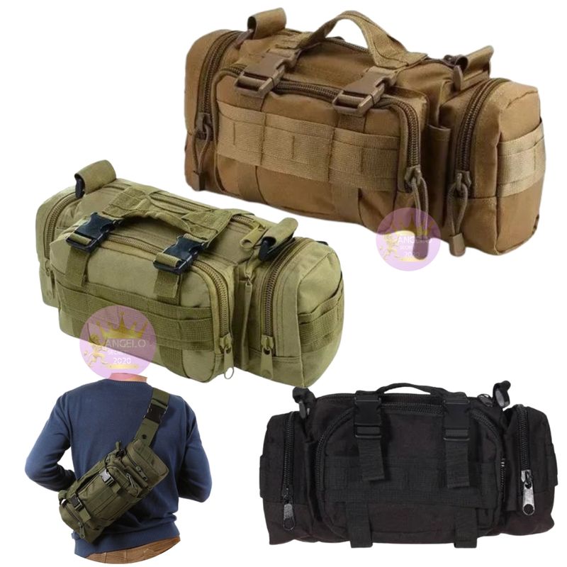GENERICO - Bolso Maletín Morral Militar Treking