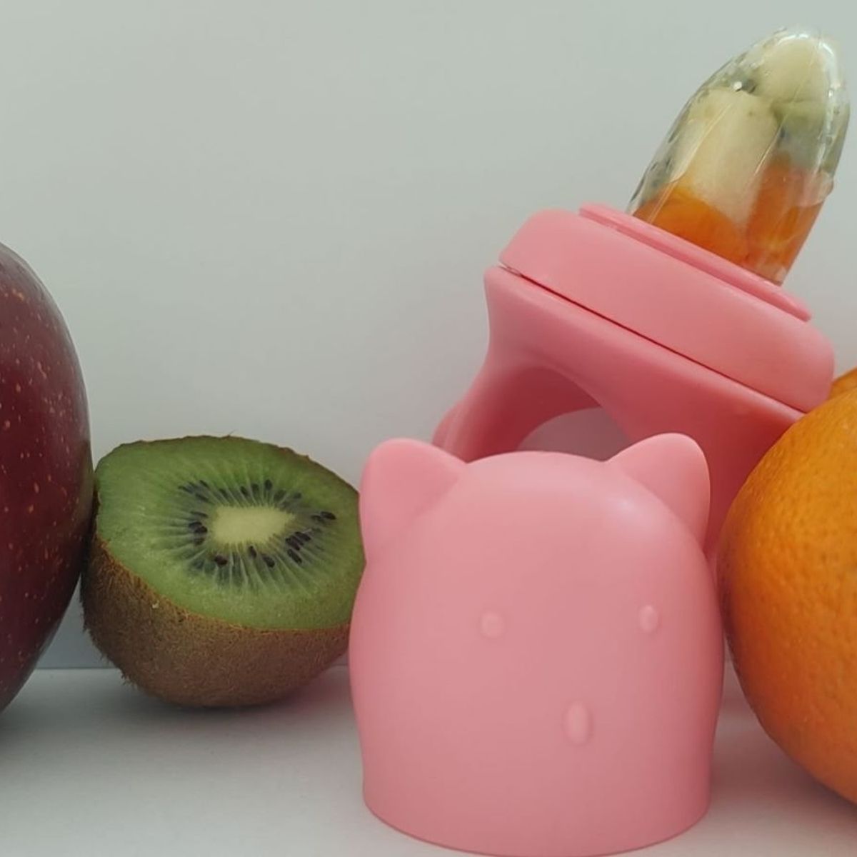 UXOCRO - CHUPETE DE FRUTA COLOR ROSADO