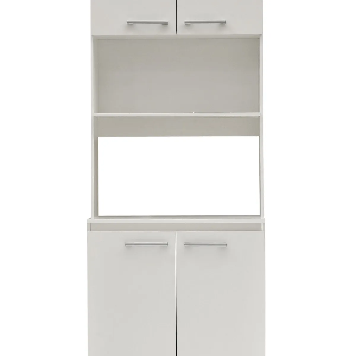 MOBIKIT - Mueble Base Microondas 700 Blanco Mobikit