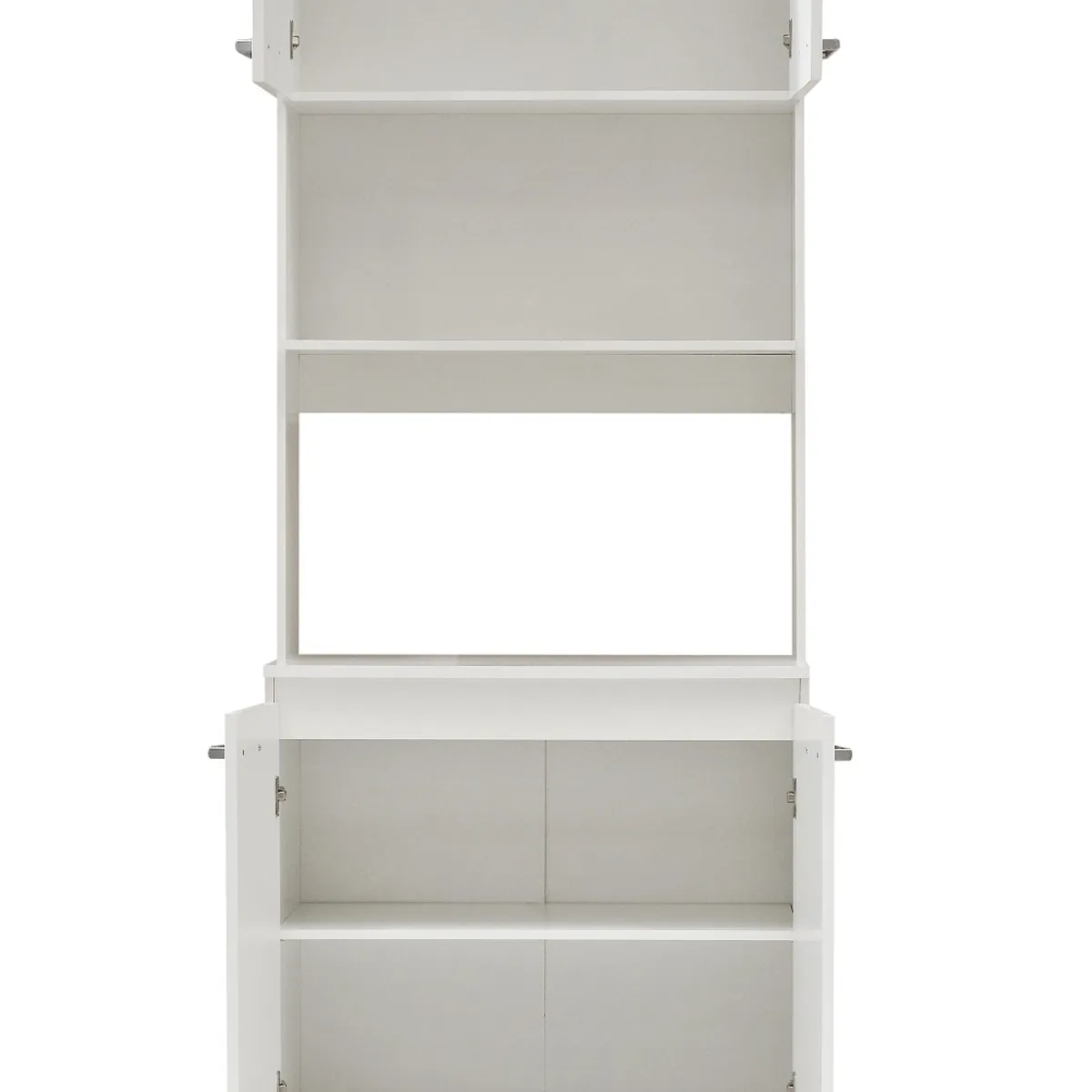 MOBIKIT - Mueble Base Microondas 700 Blanco Mobikit
