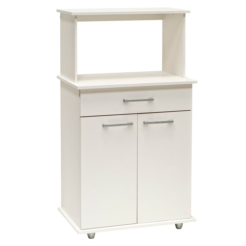 MOBIKIT - Mueble Base Microondas 680 Blanco Mobikit
