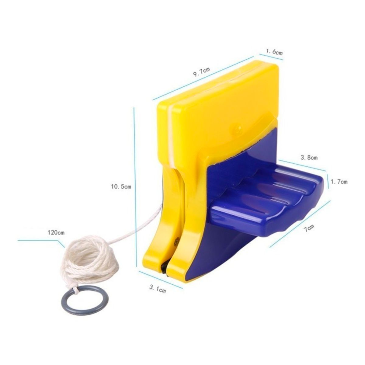GENERICO - Limpiador De Ventanas Magnético Doble Cara