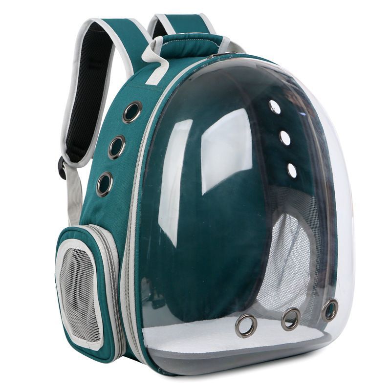 GENERICO - Mochila Bolso Transportes  Mascotas Perros Gato verde