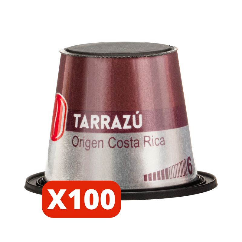 CAFE CARIBE - Café Tarrazú Costa Rica 100 cápsulas compatibles