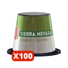 CAFE CARIBE - Café Orgánico Sierra Nevada Origen Colombia 100 cápsulas compatibles