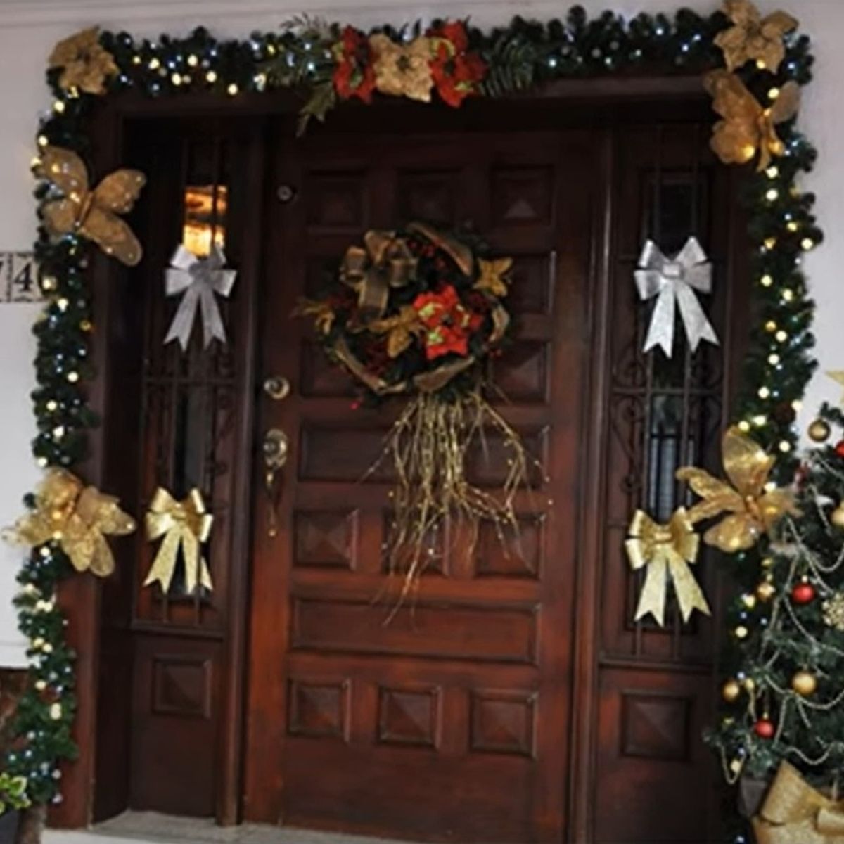 GENERICO - Guirnalda Muérdago 2,5 Decoración Navidad