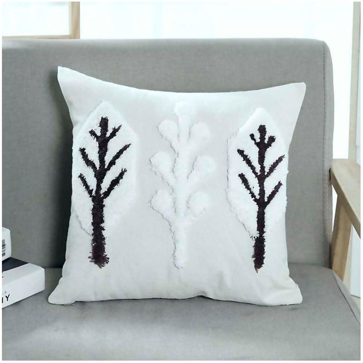 GENERICO - Pack de 02 Fundas De Cojin Decorativa Diseño Boho 45x45 Cm