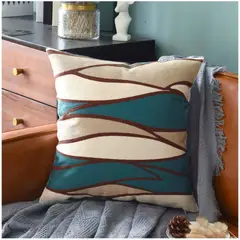 GENERICO - Pack de Fundas de Cojin Bordado 45x45