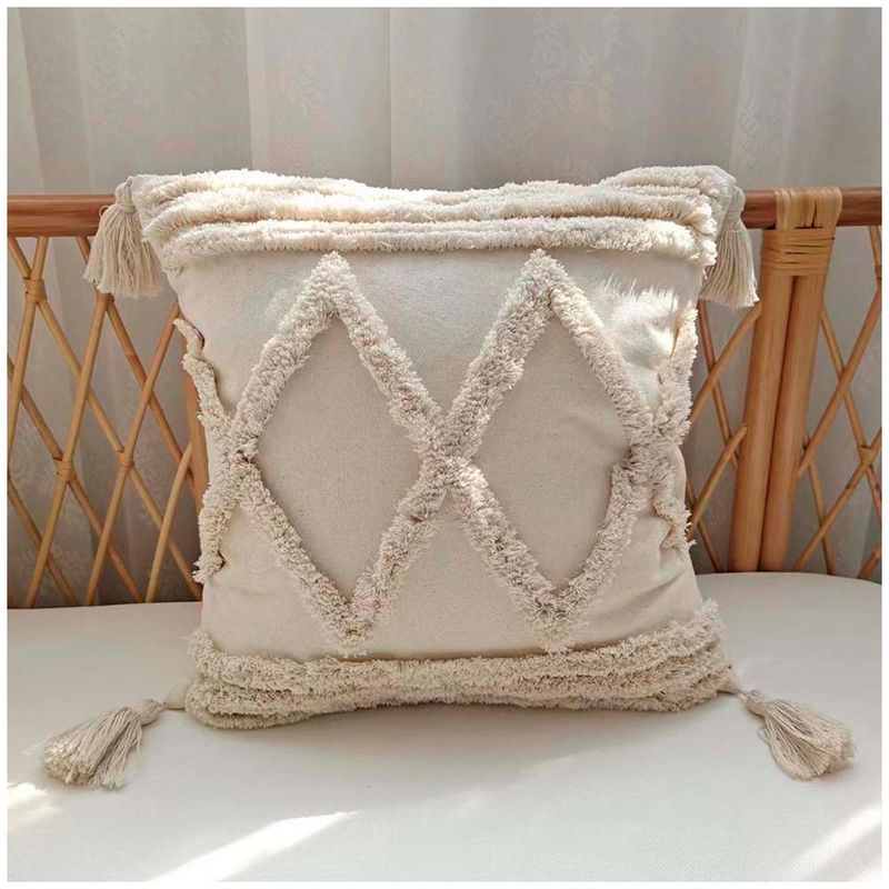 GENERICO - Pack de Funda De Cojin Decorativa Diseño Boho 45x45 Cm