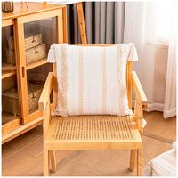 Pack de 02 Funda De Cojin Decorativa Diseño Boho 45x45 Cm.