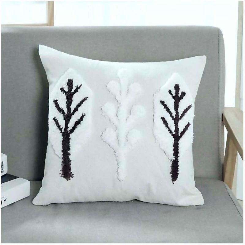 GENERICO - Pack de 02 Funda De Cojin Decorativa Diseño Boho 45x45 Cm
