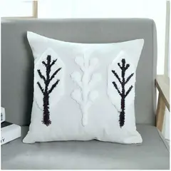 GENERICO - Pack de 02 Funda De Cojin Decorativa Diseño Boho 45x45 Cm.