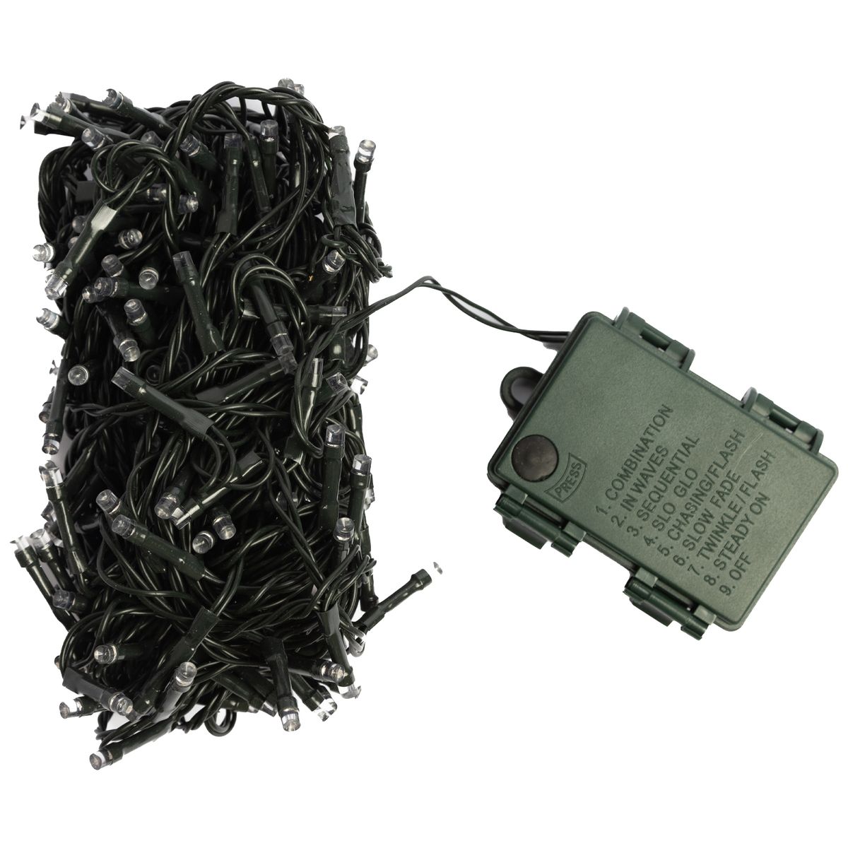 PROPLASTIC - GUIRNALDA A PILA 200 LED COLOR AZUL