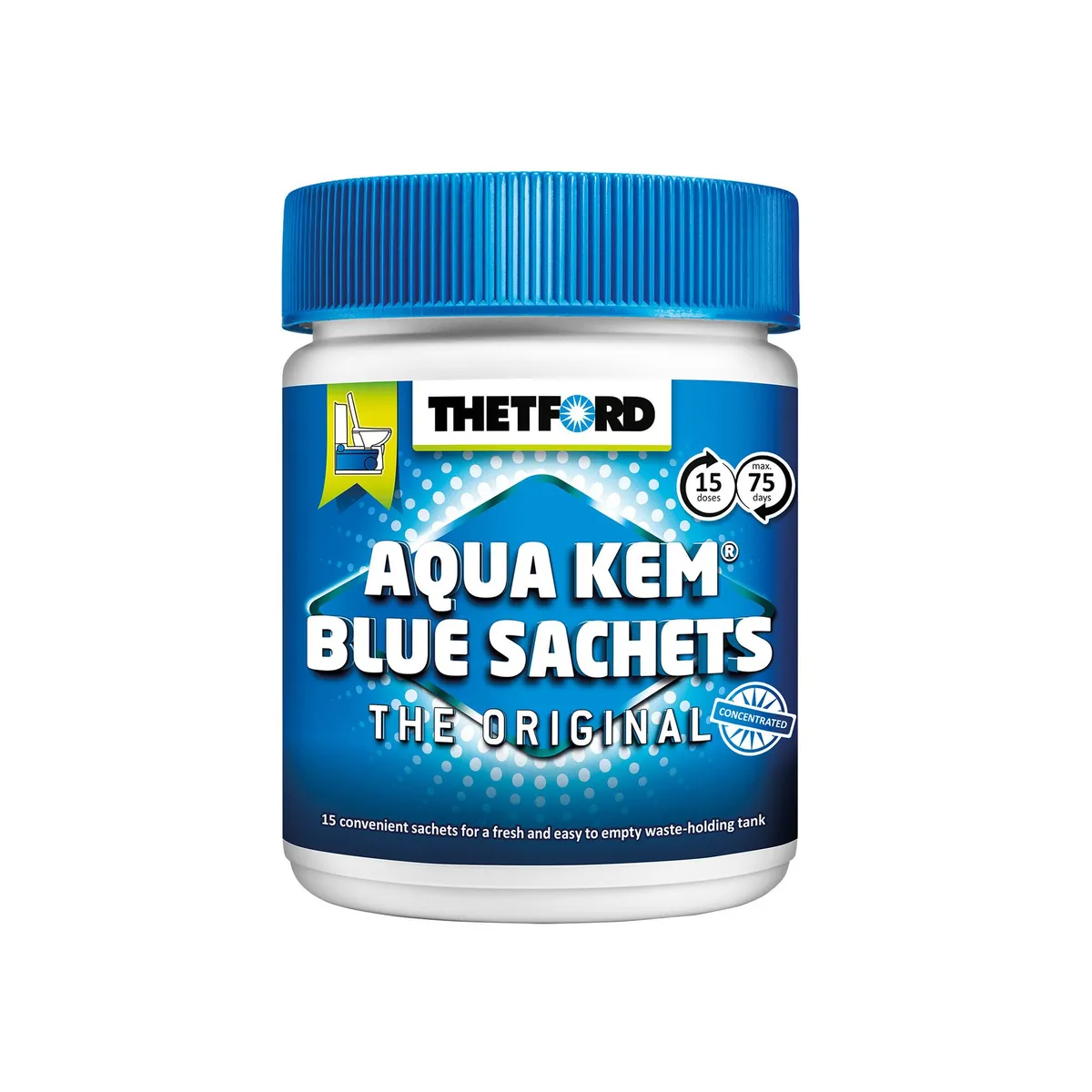 THETFORD - DISGREGANTE AQUA KEM BLUE SACHETS