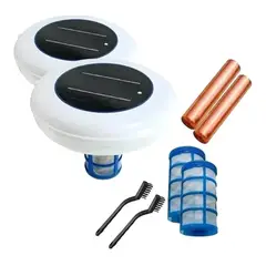 GENERICO - X2 Ionizador Solar Piscina Ionizador Piscina 130.000 Litros