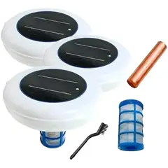 GENERICO - X3 Ionizador Solar Piscina Ionizador Piscina 130.000 Litros