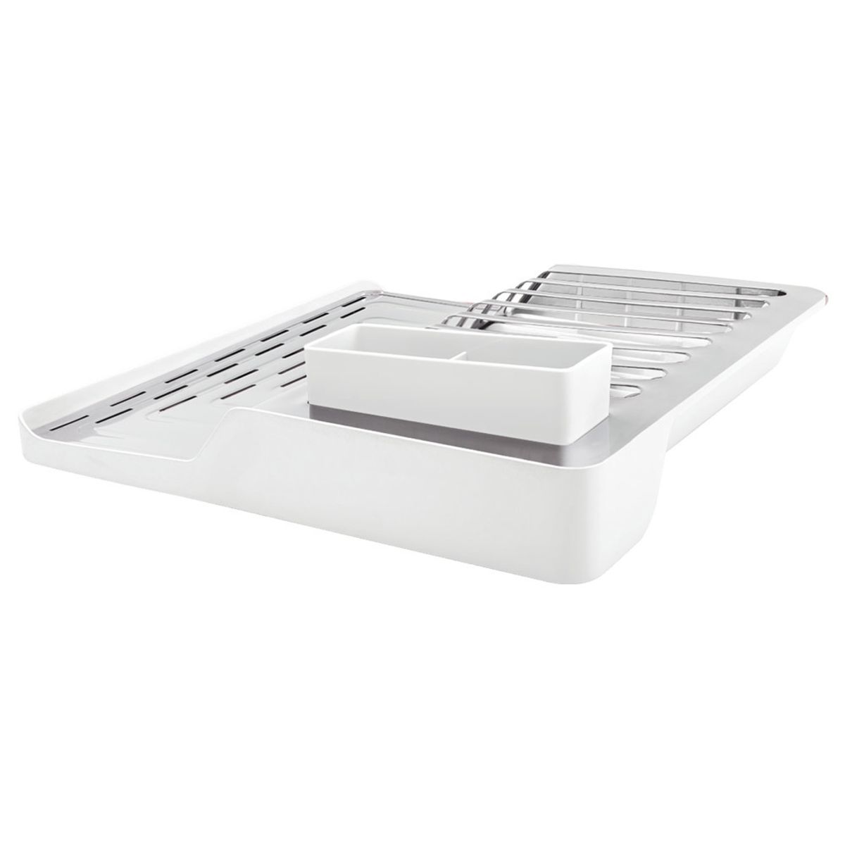 BRINOX - ESCURRE PLATOS - EN ACERO INOXIDABLE -  BLANCO