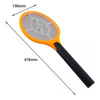 Matamoscas Raqueta Eléctrica Manual Matamosquitos Recargable