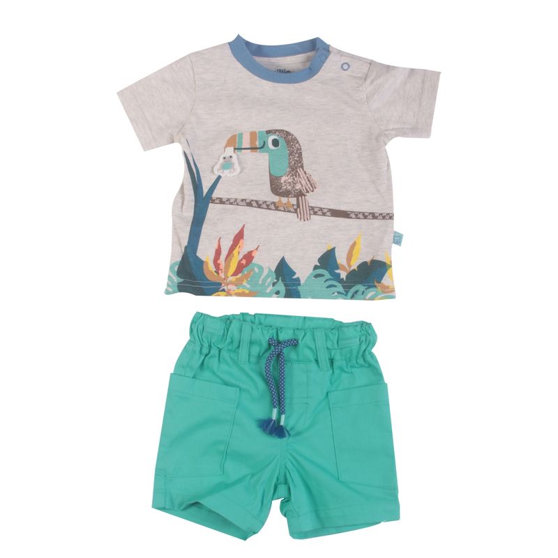 PILLIN - Conjunto Bebe Niño Menta Pillin PILLIN