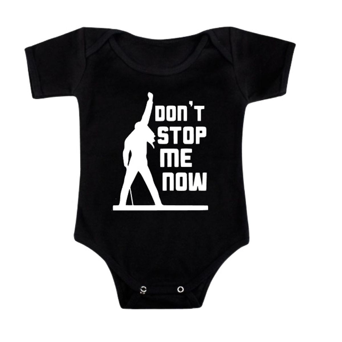 GENERICO - Body Bebé Freddy Mercury Don´t Stop Me Queen Baby Rock Pilucho