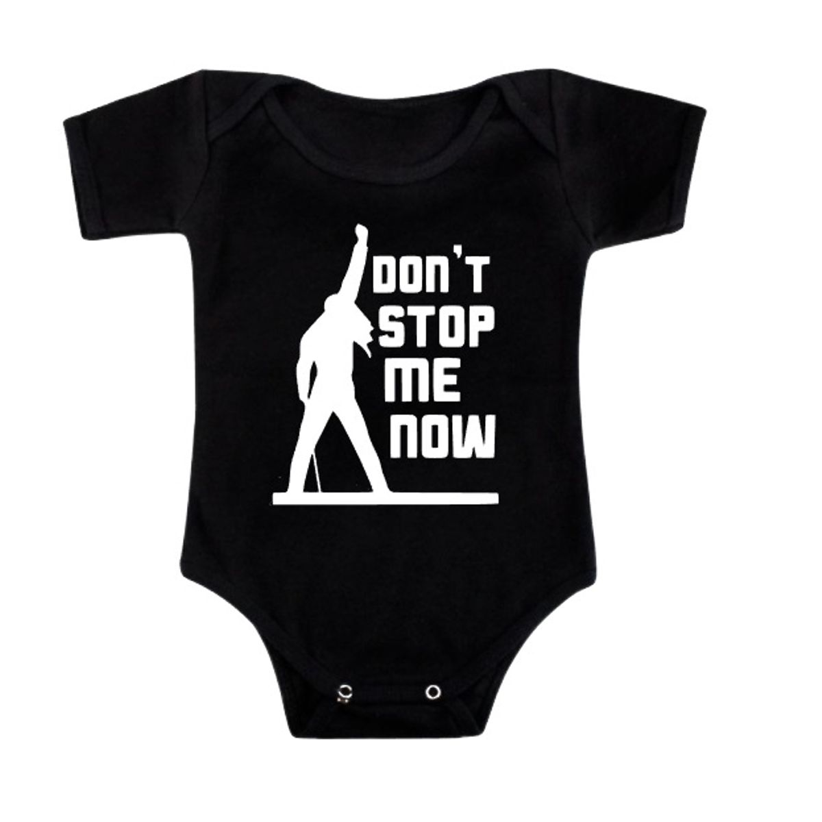 GENERICO - Body Bebé Freddy Mercury Don´t Stop Me Queen Baby Rock Pilucho