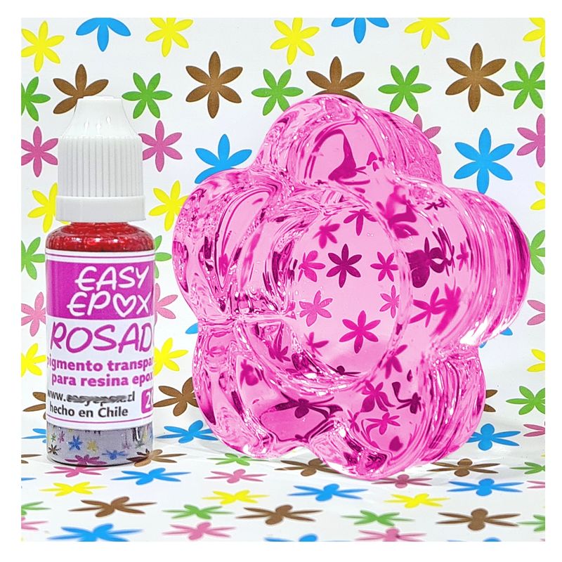 EASY EPOX - Pigmento P Resina Epóxica Rosado Transparente Super Color