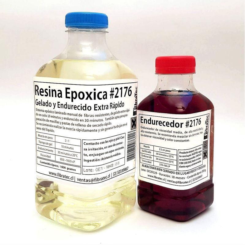 EASY EPOX - Resina Epóxica De Secado Super Rápido Madera Metal Fibras