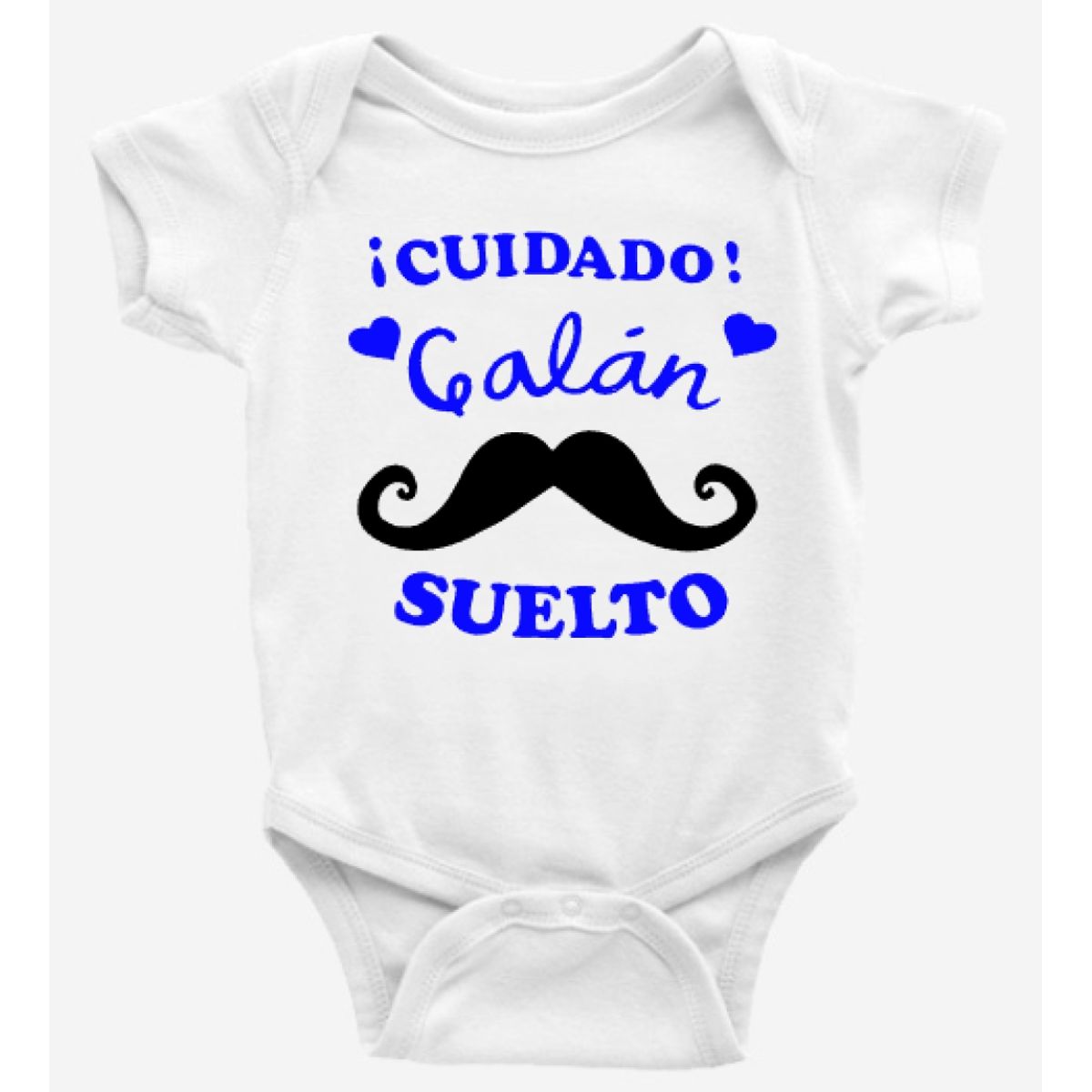 GENERICO - Body Bebé Cuidado Galán Suelto Baby Infantil 100 Algodón