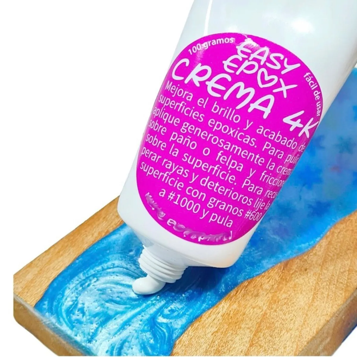 EASY EPOX - Crema De Pulir Para Resina Epoxica Brillo Y Suavidad 100 gr