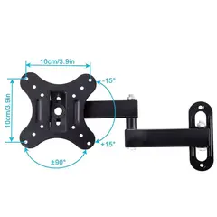 GENERICO - Soporte Tv Soporte Tv Movil Brazo Monitor 10 -32 Pulgadas