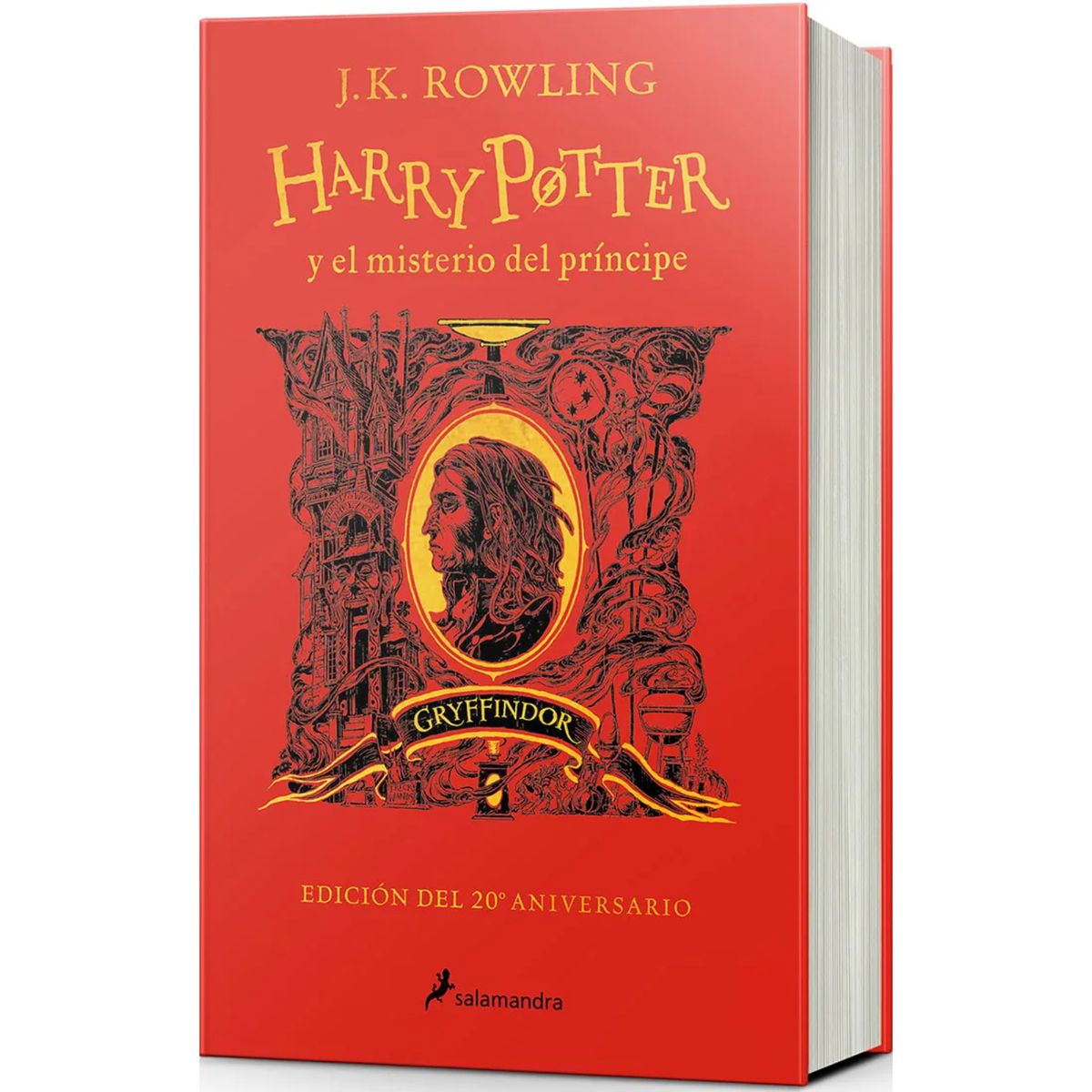 SALAMANDRA - Harry Potter N° 6 Misterio del Principe (20aniv.Gryffindor Tapa Dura)