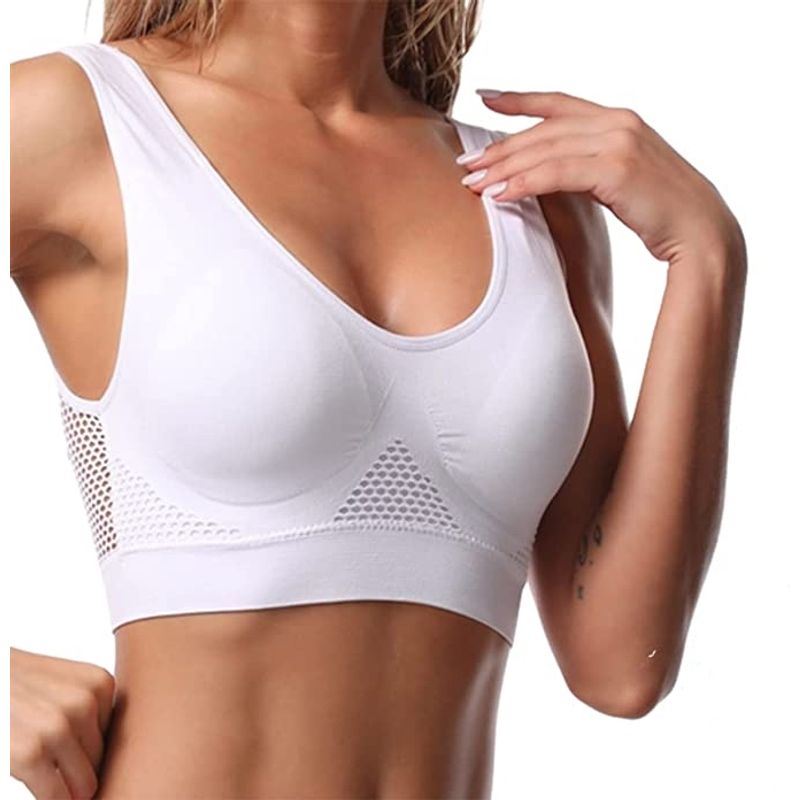 HENNE CLOTHING - Sostén Deportivo Elasticado - Mujer