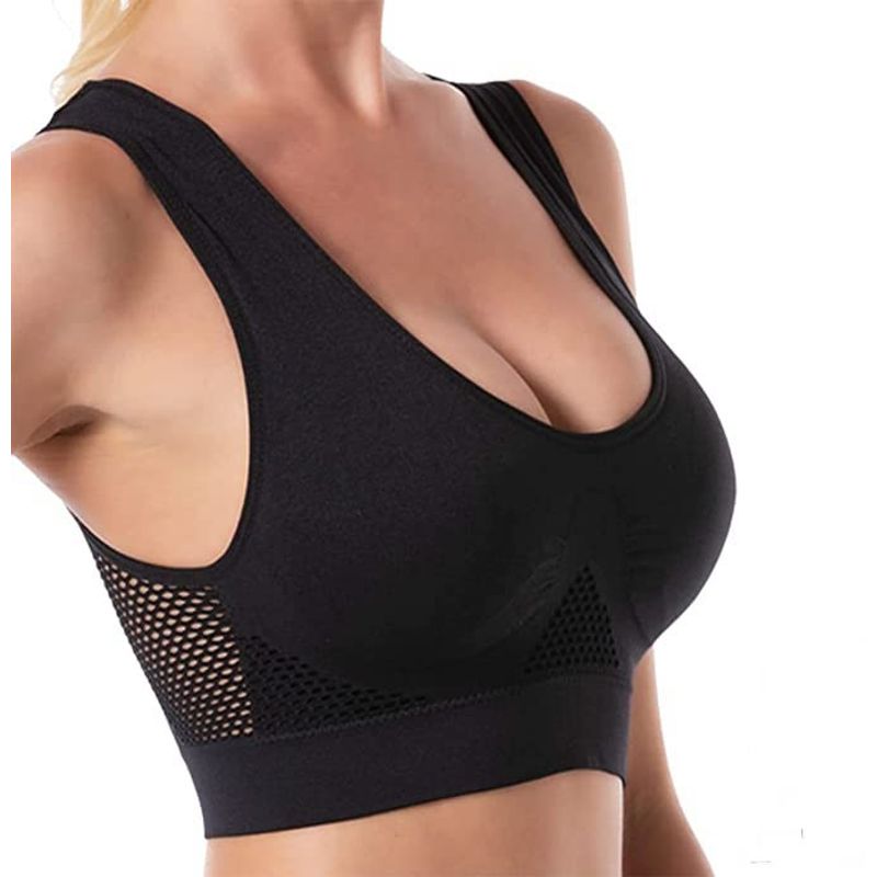 HENNE CLOTHING - Sostén Deportivo Elasticado - Mujer