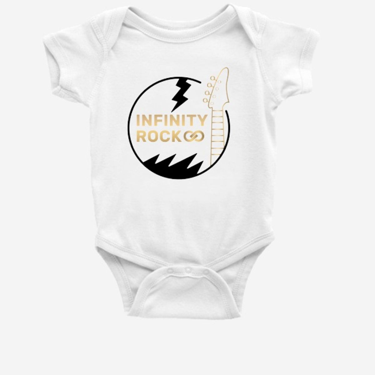 GENERICO - Body Bebé Infinity Rock Baby Infantil Guitarra Eléctrica