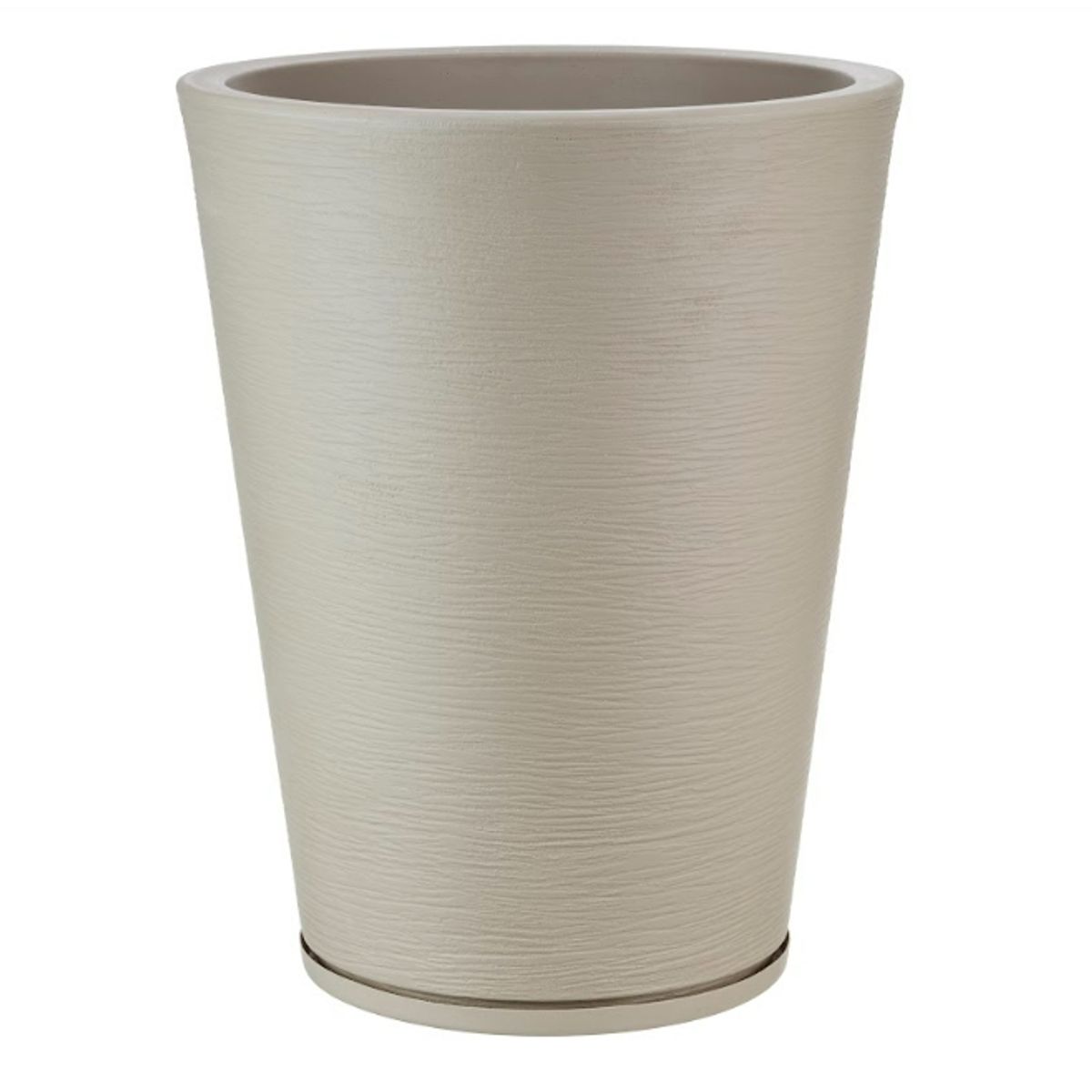 FLORIDIS - MACETERO FLORIDIS BEIGE GENEBRA 57CM ALTO CON PLATO