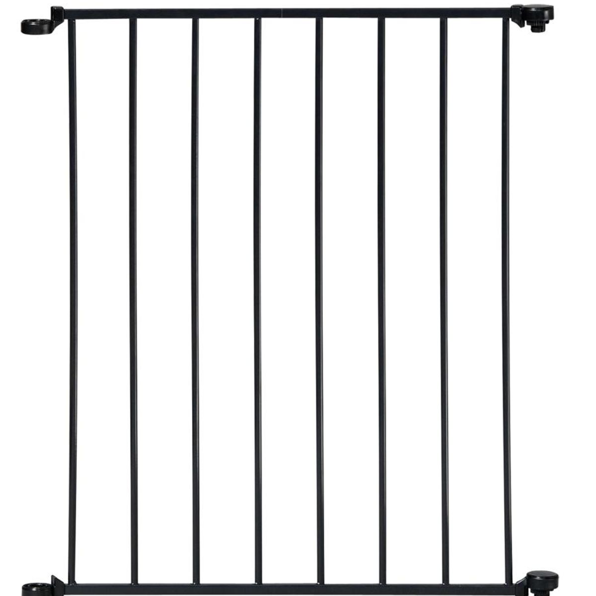 KIDCO - Extension 60cm Puerta de Seguridad Autoconfigurable - Negro