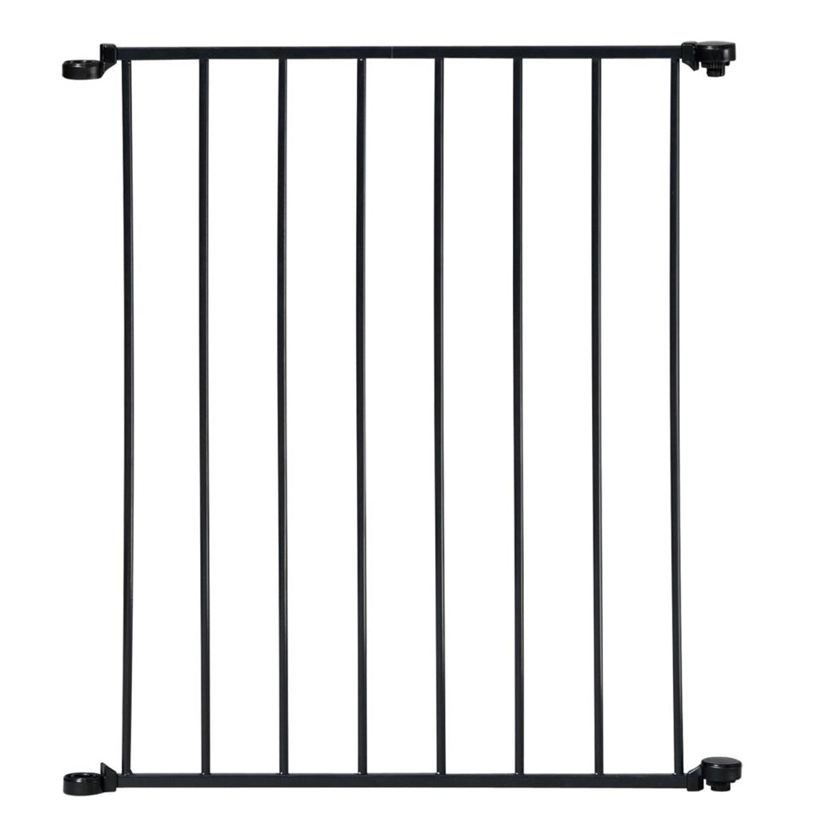 KIDCO - Extension 60cm Puerta de Seguridad Autoconfigurable - Negro