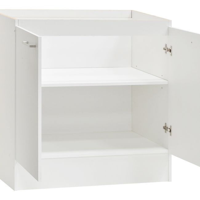 MOBIKIT - Base Lavaplatos Basico 3 Puertas 1,2 Mt Blanco Mobikit